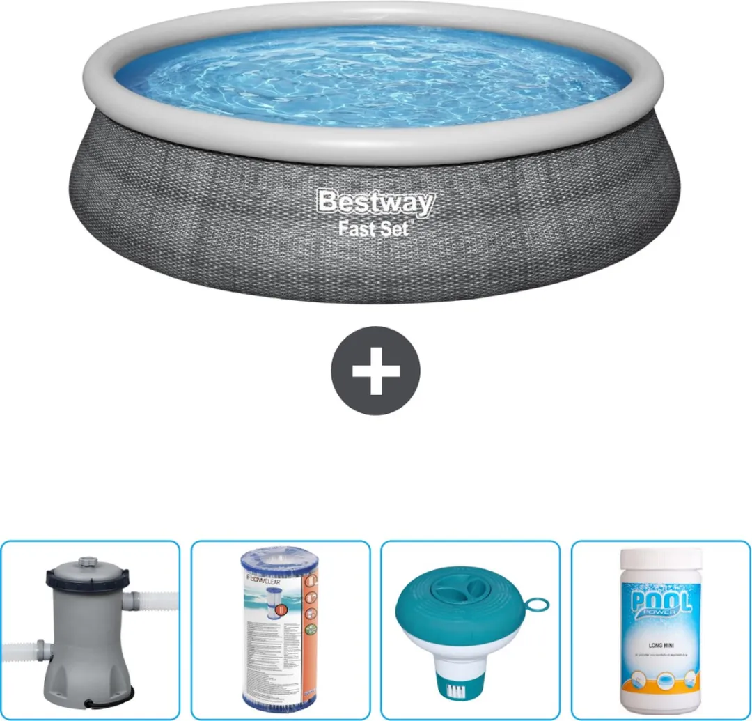 Bestway Fast Set Rond Zwembad 457x84cm