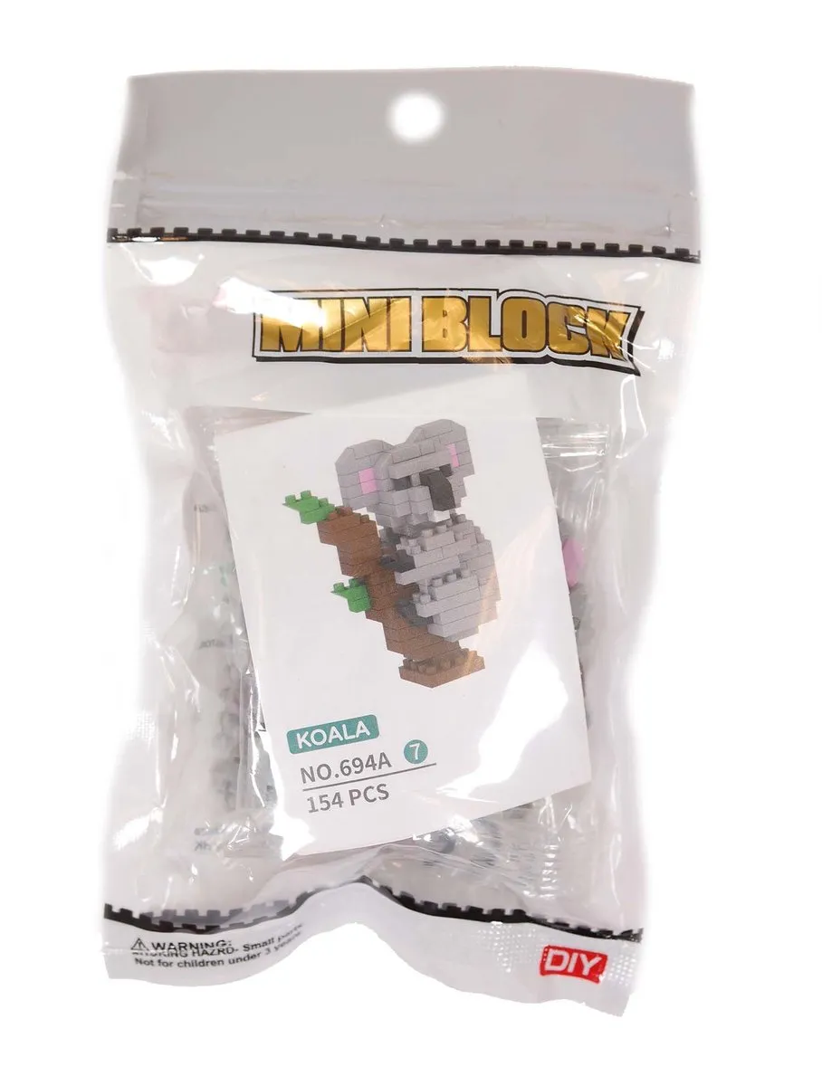 PIA Soft Toys Bouwset Koala 154-delig