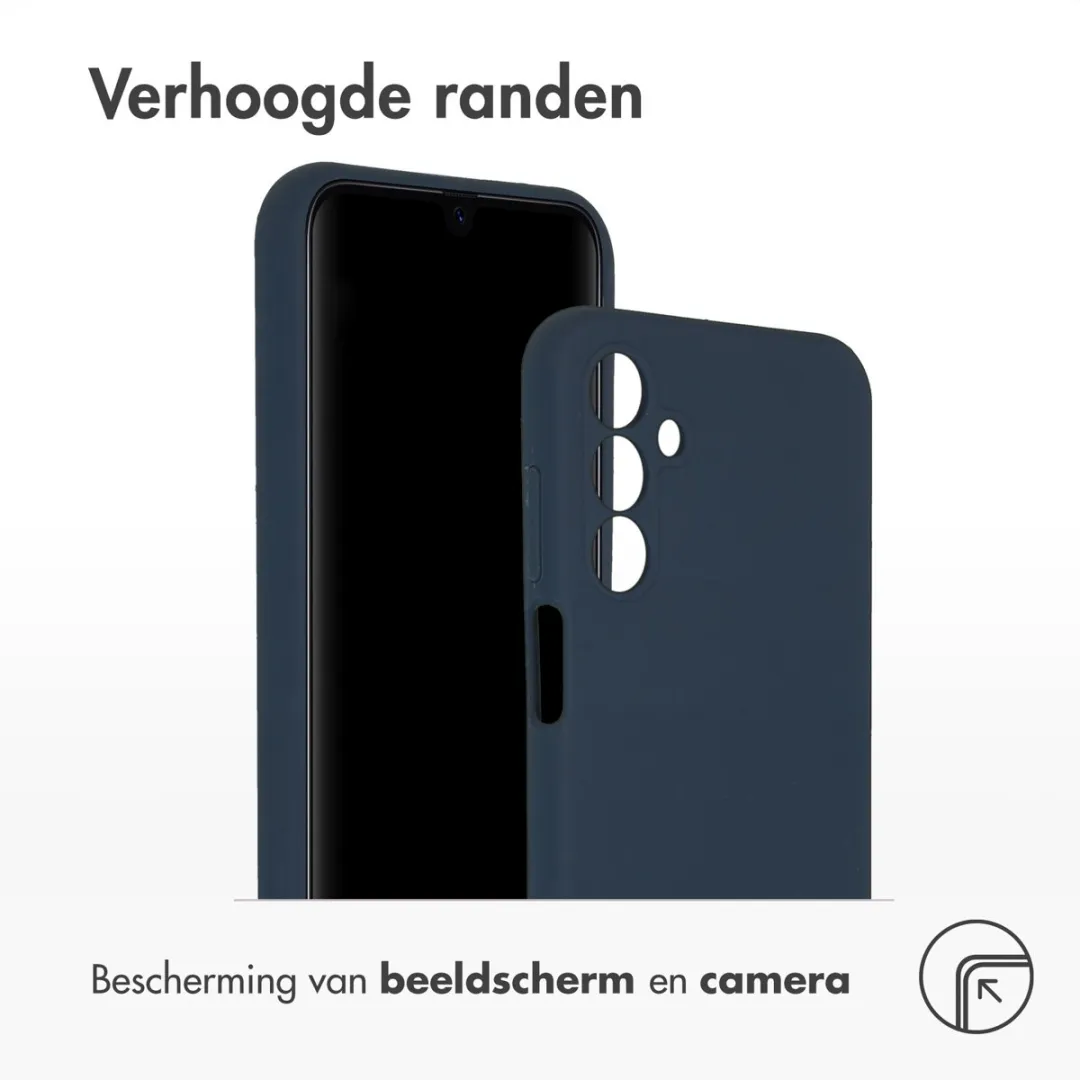 Accezz Hoesje Samsung Galaxy A15 Donkerblauw