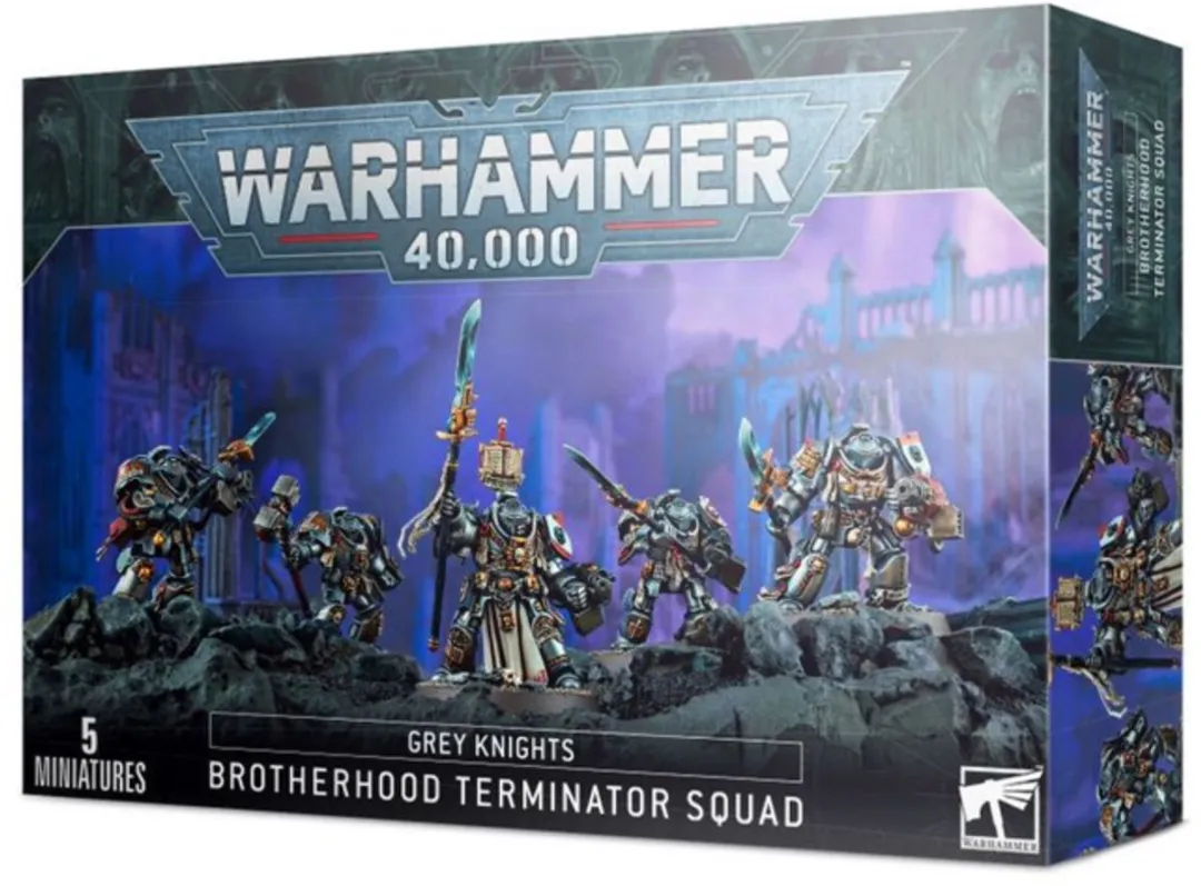 Games Workshop Grey Knights Brotherhood Terminator Squad
