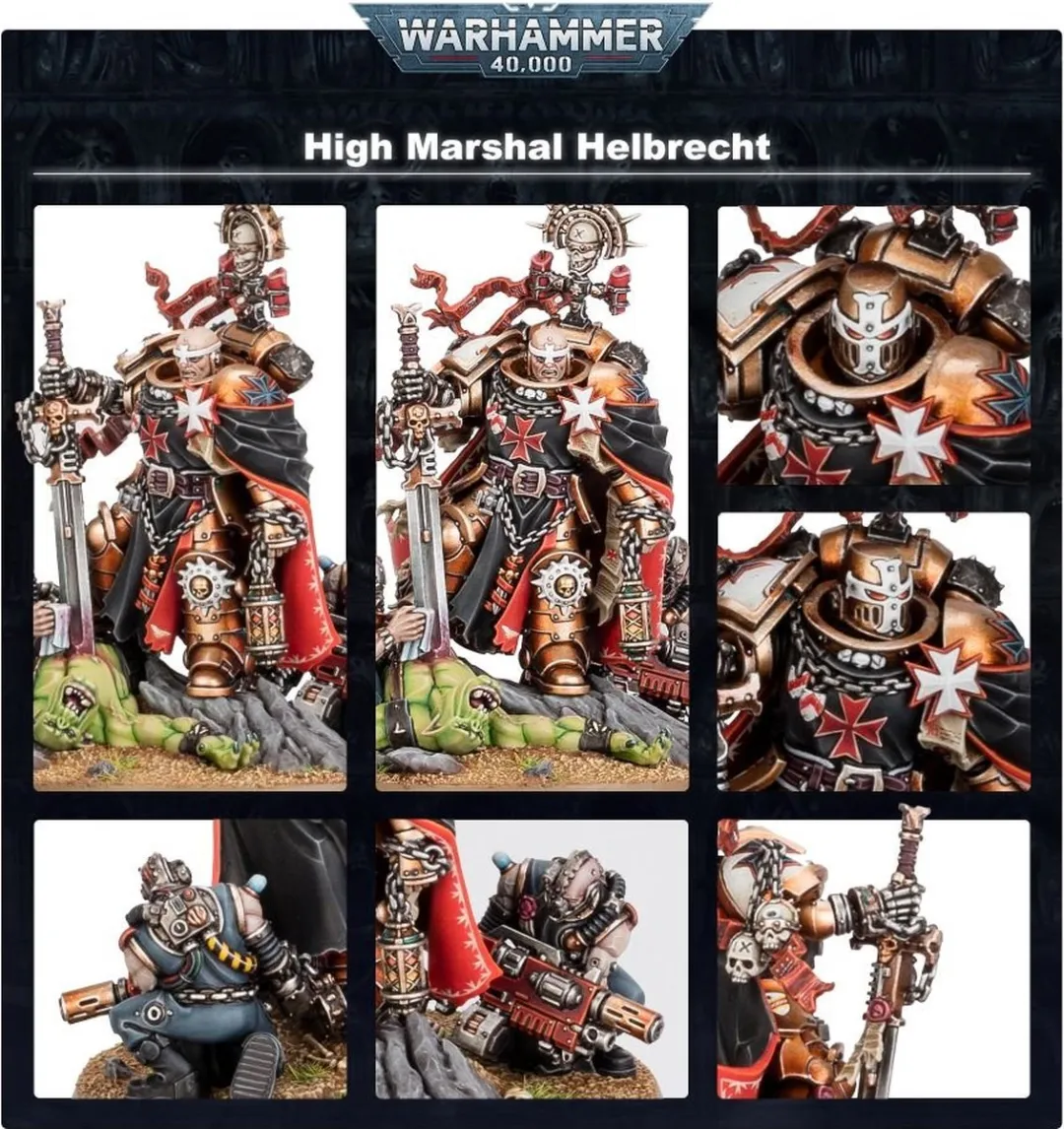 Games Workshop Black Templars High Marshal Helbrecht