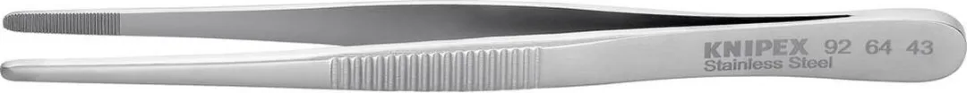 Knipex Precisie-pincet 120mm - Rond vernikkeld