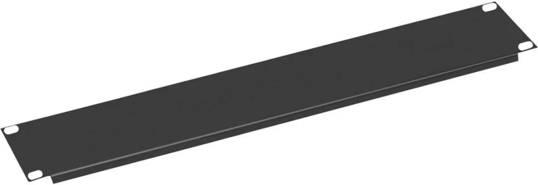 Value 19" Blindpaneel 2 HE - Zwart