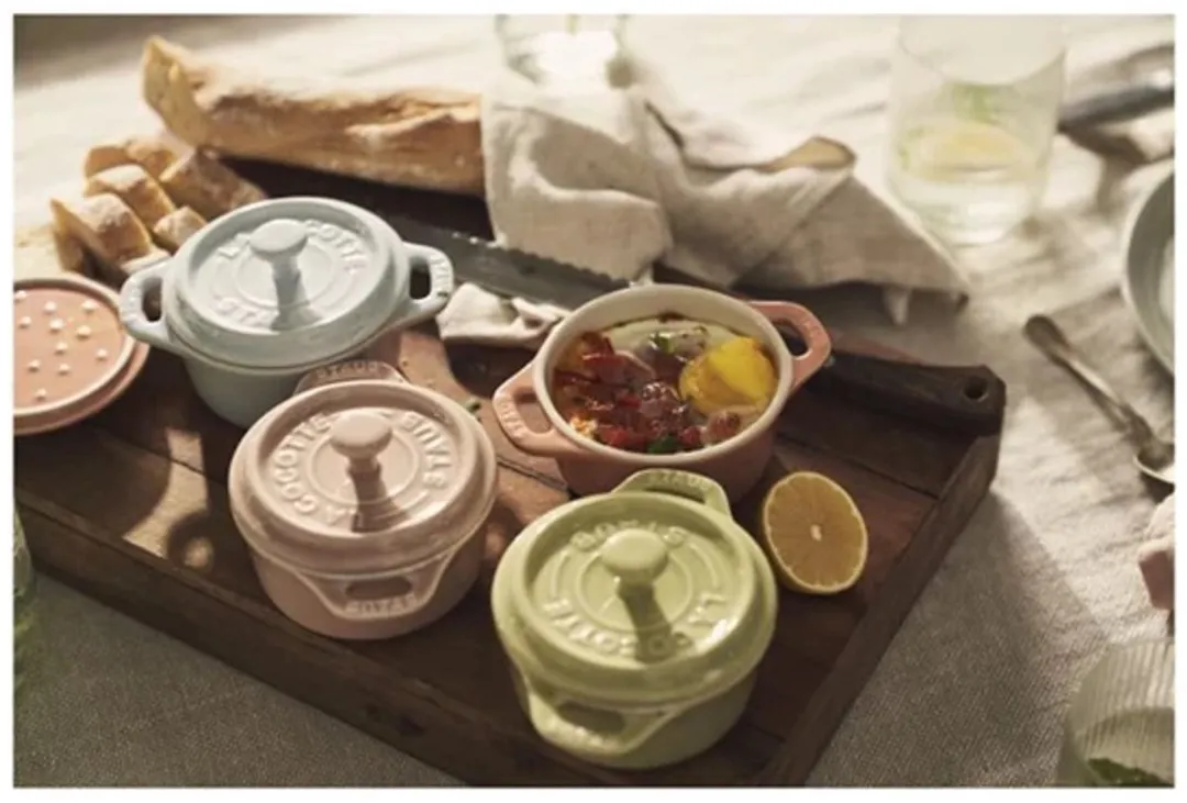 Staub Ceramic Macaron Cocottes - 200ml - 6 Stuks - Meerkleurig - afbeelding 6 van 6