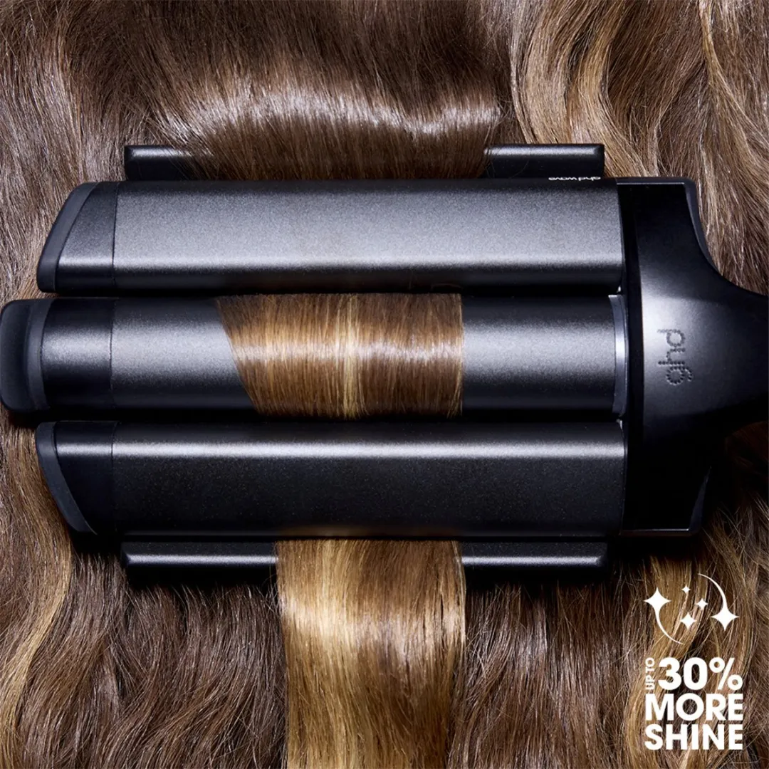 GHD Wave Triple Waver Krultang - 3-3,5cm - Zwart