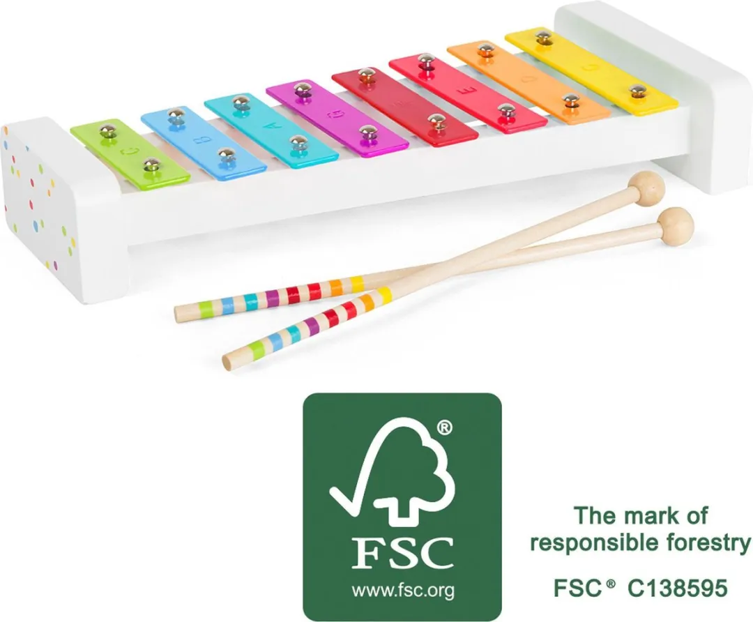 Small Foot Houten Xylofoon Sound 11117 - Multicolor