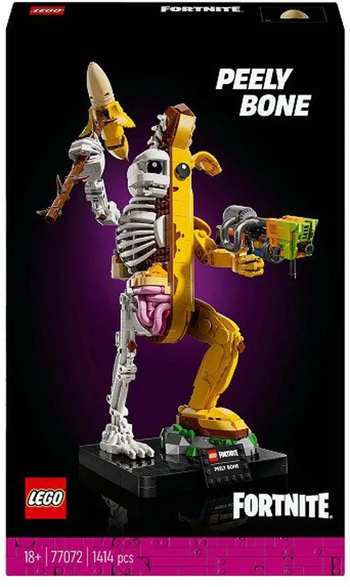 LEGO Fortnite Peely Bone Figuur 77072 - 1414 Stukken