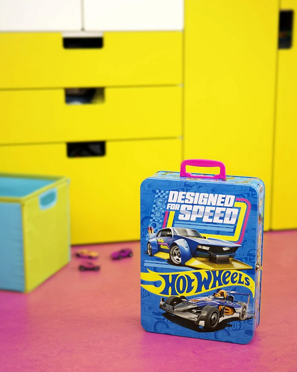 Klein Toys Hot Wheels Verzamelkoffer 2881 - 50 Auto's - 26x8,5x37,5cm - Blauw - afbeelding 6 van 6