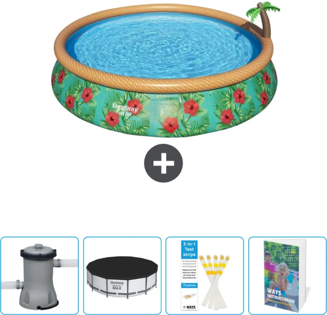 Bestway Fast Set Rond Zwembad 457x84cm