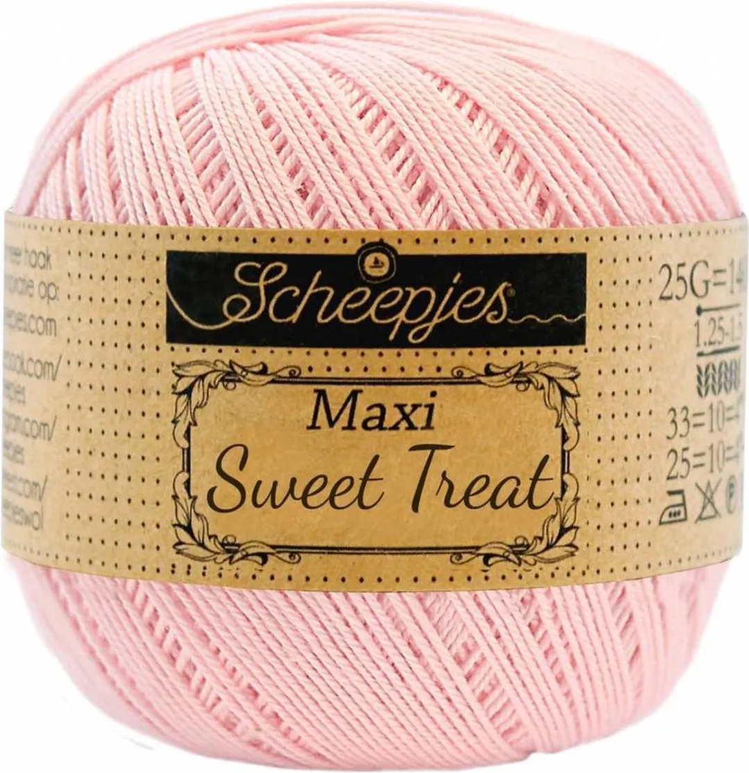 Scheepjes Maxi Sweet Treat Wol - 238 Powder Pink
