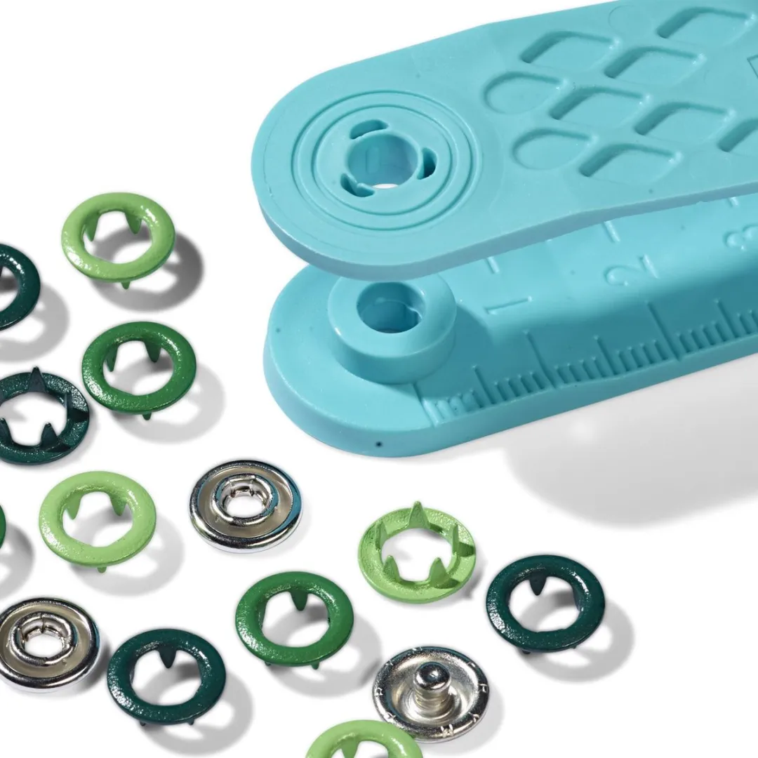Prym Love Drukknopen Jersey 8mm - Groen - 21 Stuks