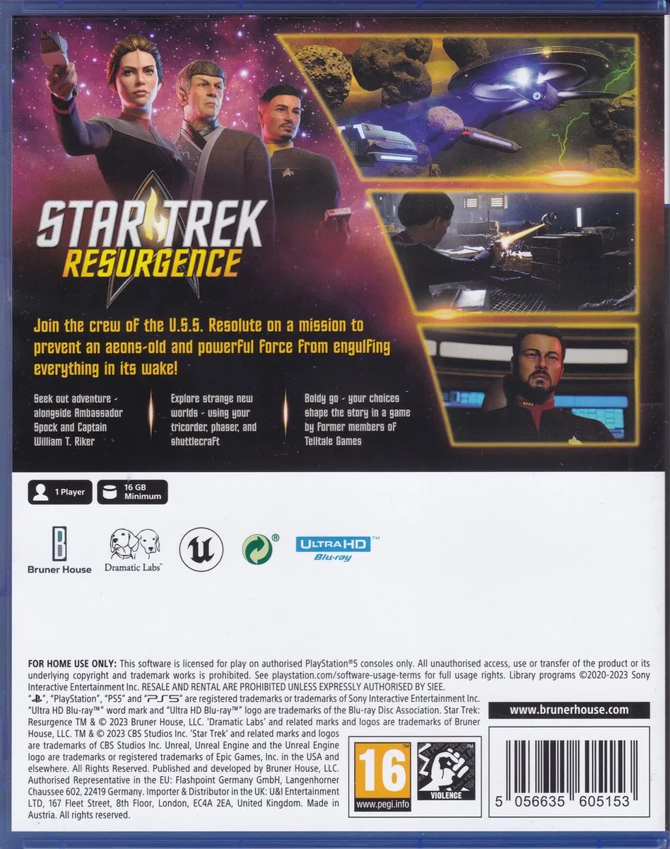 Mindscape Star Trek Resurgence PS5