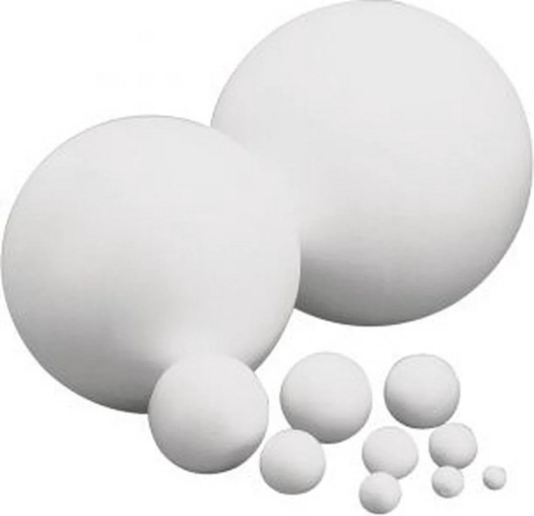 Rayher Piepschuim Bal Wit - Ø15cm