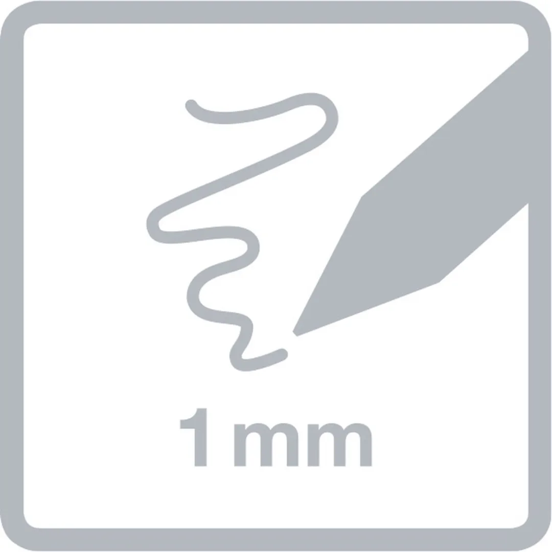 Eberhard Faber Viltstiften EF-551507 - 8 Stuks - Assorti