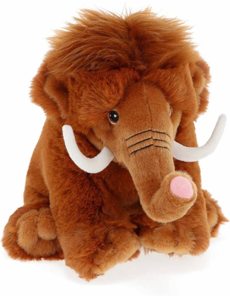 Keel Toys Bruine Mammoet Knuffel