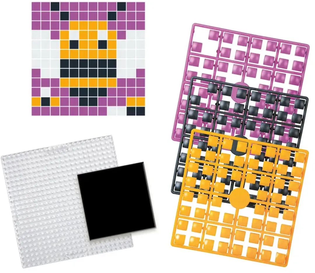 Pixelhobby Bee Magneetset - 1 Basisplaat + 1 Magneet - afbeelding 2 van 2