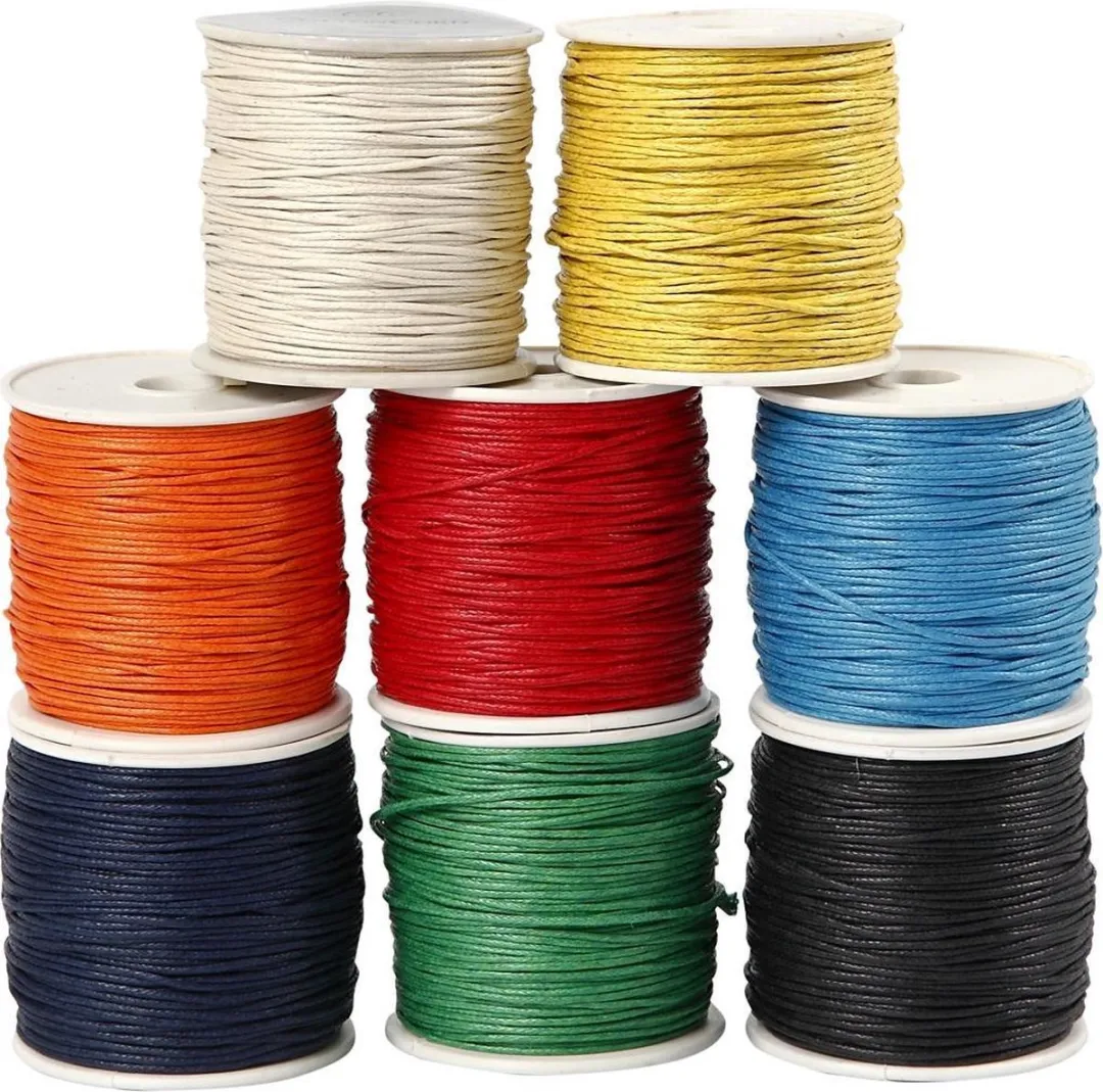 Creativ Company Katoenkoord Set 8x40m - 1mm - Multikleurig