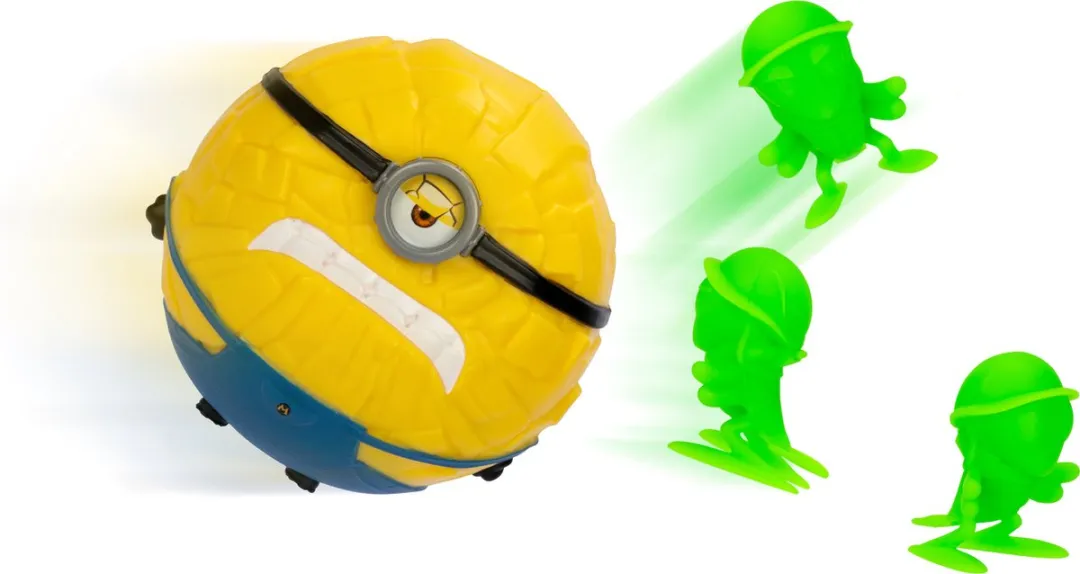 Moose Toys Despicable Me 4 Crash & Rol Mega Minion Jerry Actiefiguur - Geel/groen