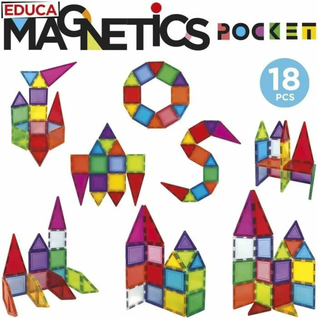 Educa Bouwspel 50 Stukken - Multicolor