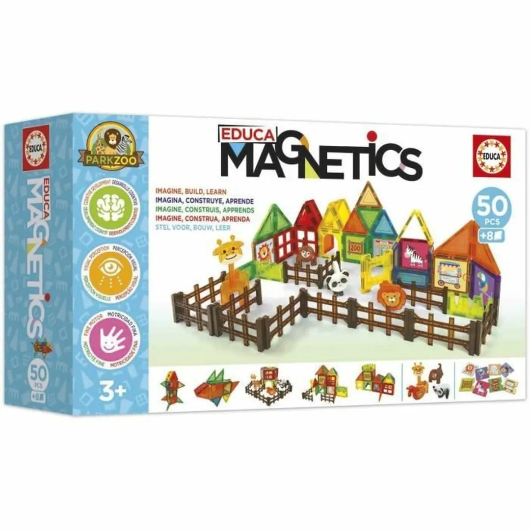 Educa Bouwspel 50 Stukken - Multicolor