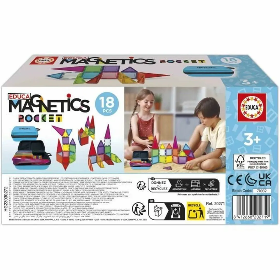 Educa Bouwspel 50 Stukken - Multicolor - afbeelding 6 van 6