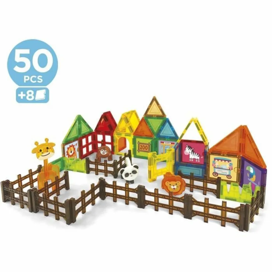 Educa Bouwspel 50 Stukken - Multicolor