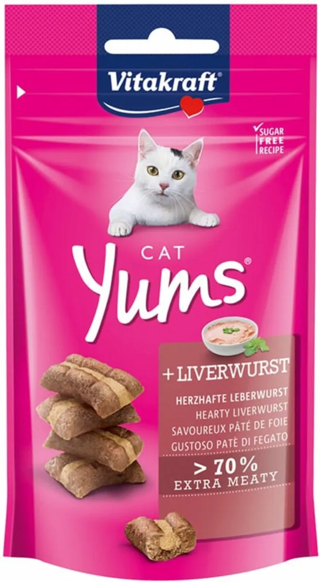 Vitakraft Cat Yums Leverworst 40g
