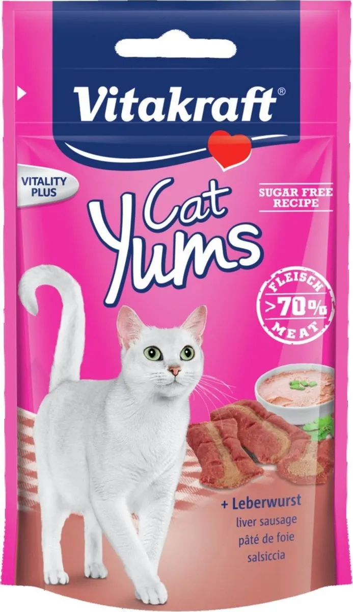 Vitakraft Cat Yums Leverworst 40g
