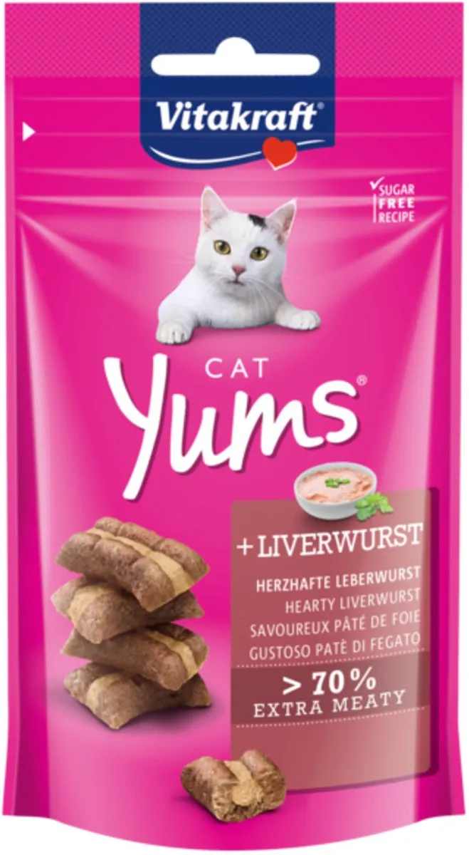 Vitakraft Cat Yums Leverworst 40g