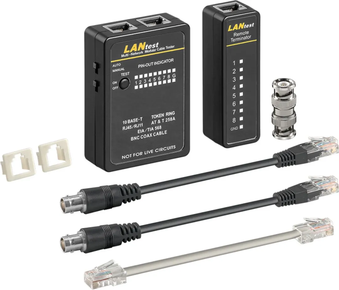 Goobay Kabeltester Set CAT5/6