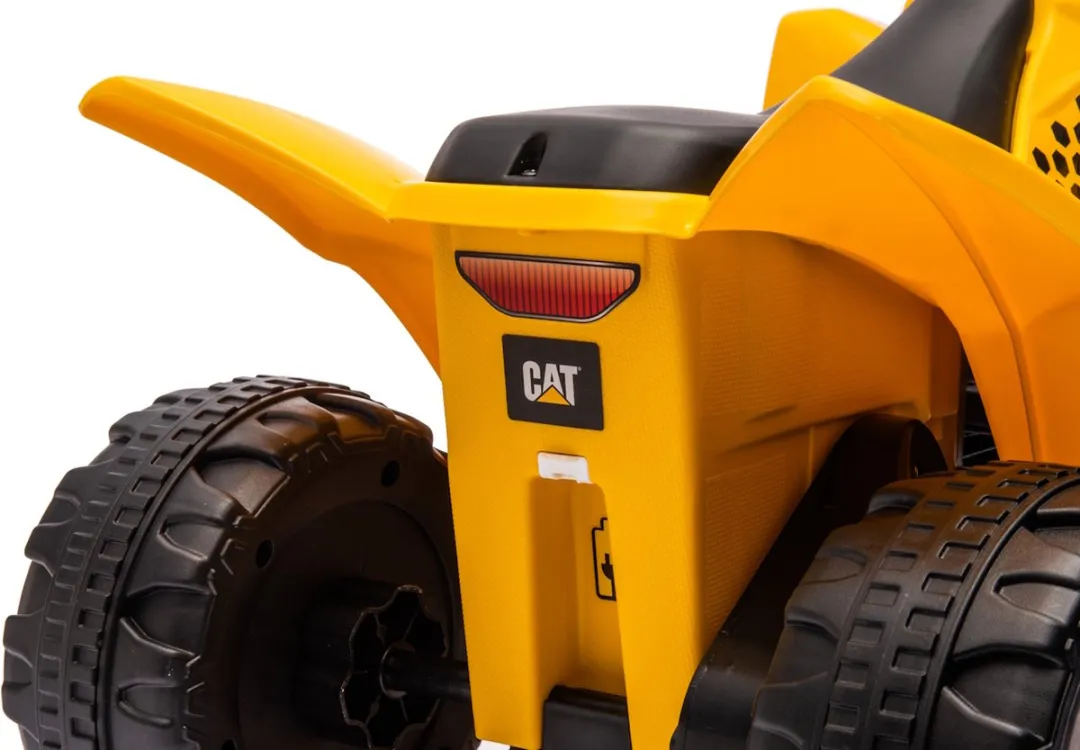Eco Toys CAT Elektrische Kinder Quad Geel - 3 km/u