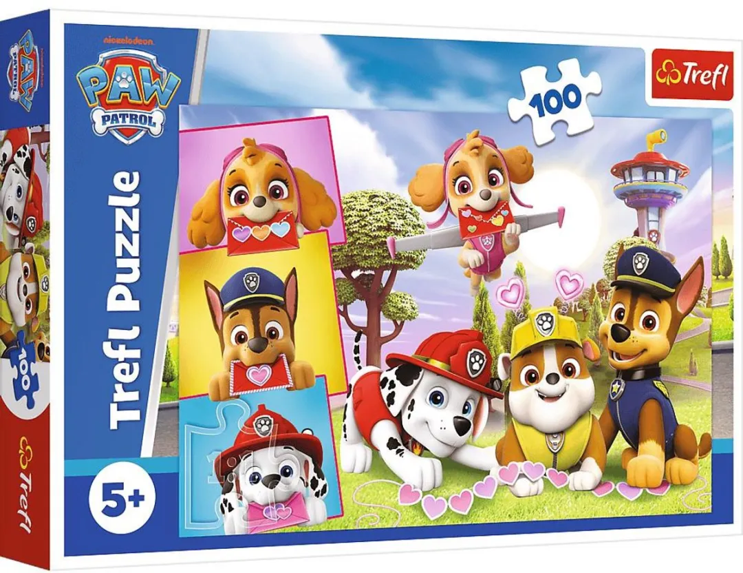 Trefl Psi Patrol Onverschrokken Meisjes Puzzel 100 Stuks