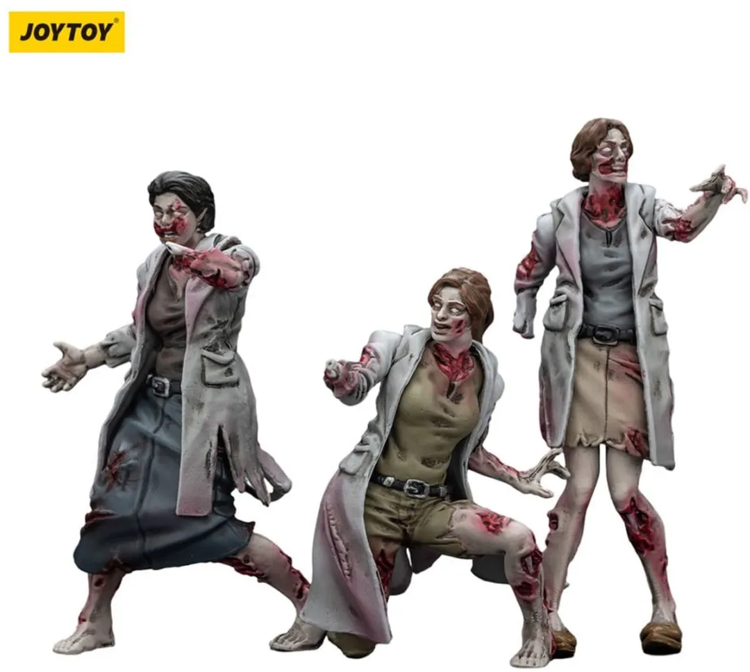 Joy Toy Zombie Dark Source Medics Action Figuur 3-Pack