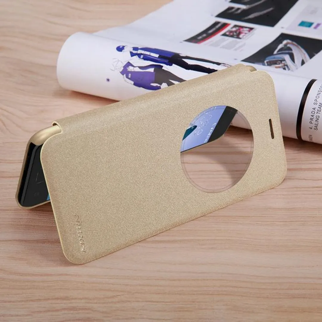 Nillkin New Sparkle View Book Case Asus Zenfone 4 - Goud - afbeelding 6 van 6