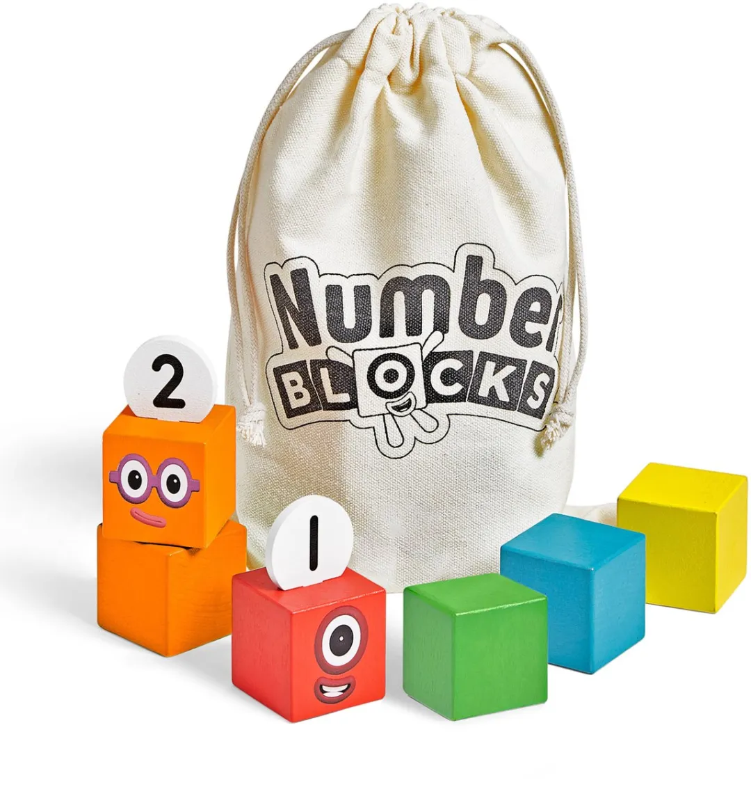 Learning Resources Houten Nummer Blokken 1-5 - Multicolor