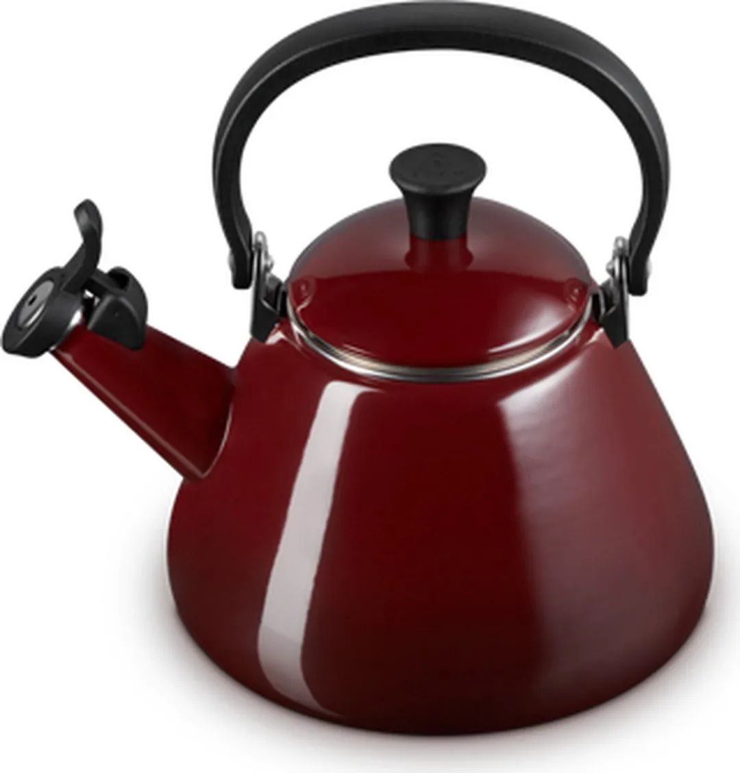 Le Creuset Fluitketel Kone 1.6L - Garnet - Inductiegeschikt