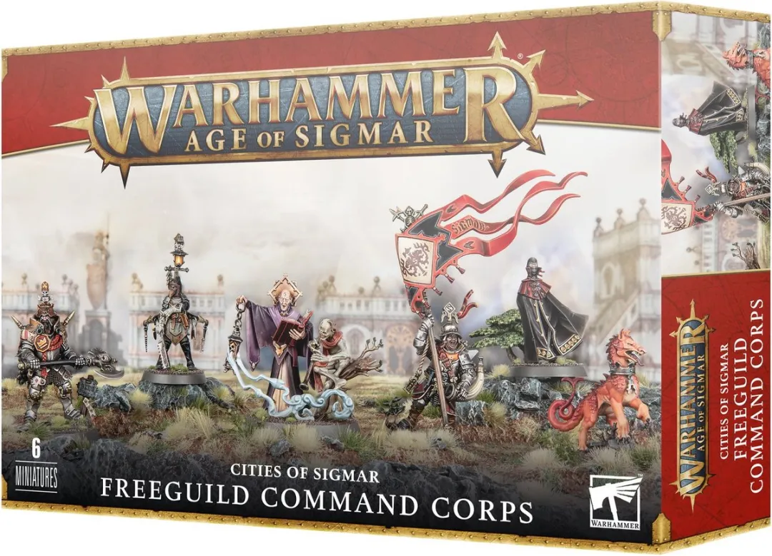 Games Workshop Cities of Sigmar Freeguild Command Corps