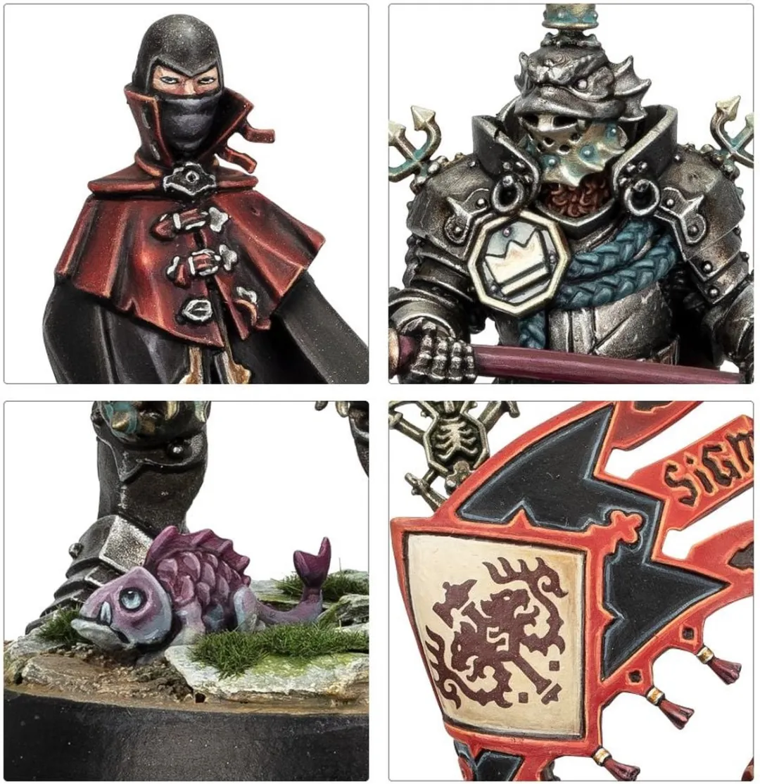 Games Workshop Cities of Sigmar Freeguild Command Corps - 68 Onderdelen