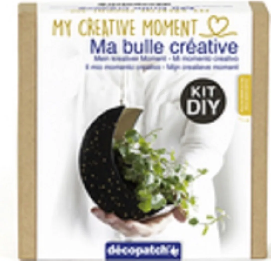 Decopatch My Creative Moment DIY Bloempot Maan