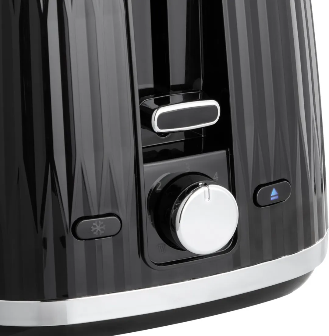 Russell Hobbs Eden Broodrooster 27371-56 - 2 Snijvlakken - 800W - Zwart