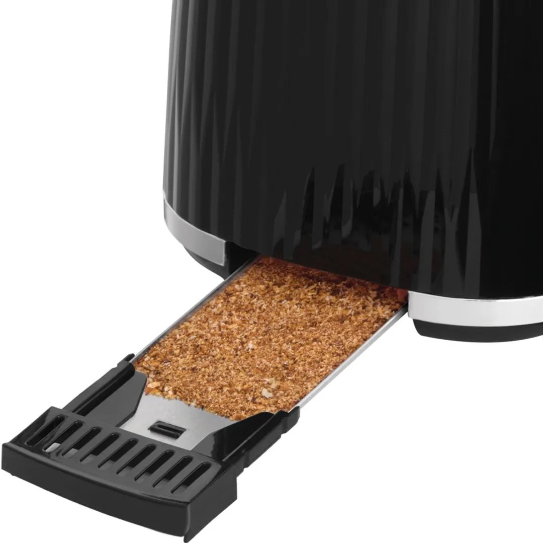 Russell Hobbs Eden Broodrooster 27371-56 - 2 Snijvlakken - 800W - Zwart