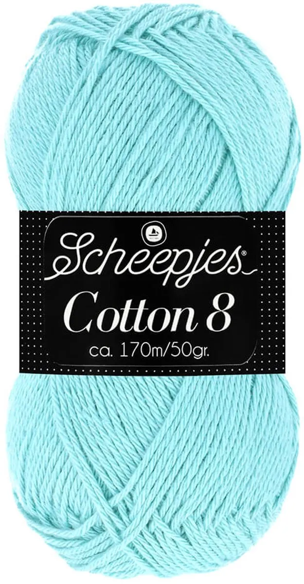 Scheepjes Cotton 8 663 Groen/Blauw
