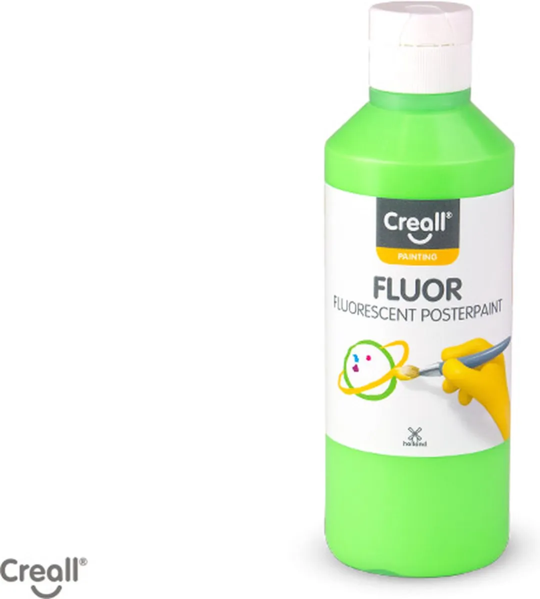 Creall Posterverf 250ml - Groen - 6 Stuks