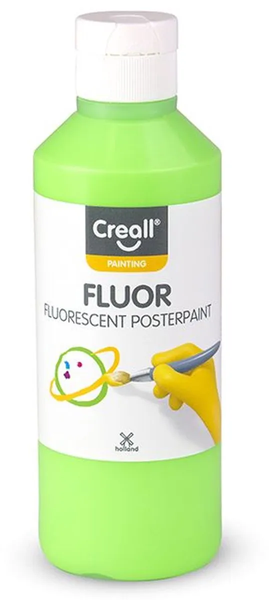 Creall Posterverf 250ml - Groen - 6 Stuks - afbeelding 6 van 6
