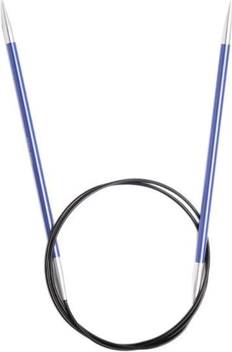 KnitPro Zing Rondbreinaalden 80cm 4.50mm - Multikleur