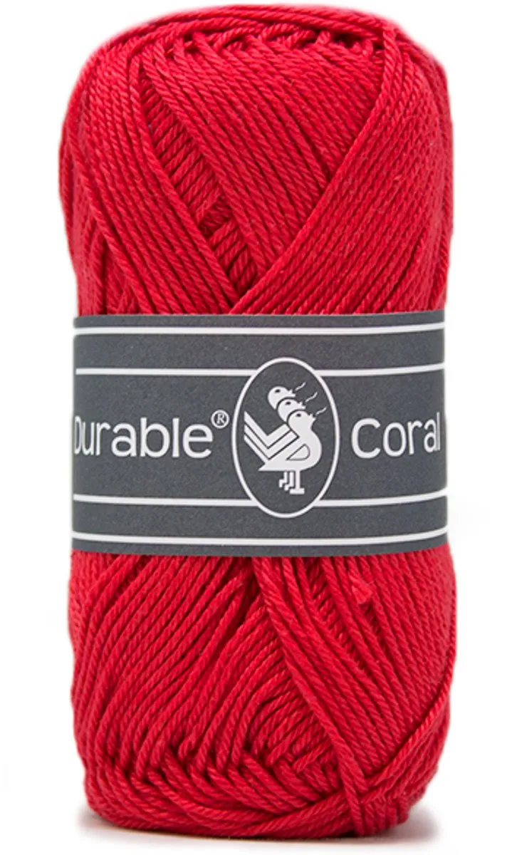 Durable Coral 316 Red Garen - 1 Stuk