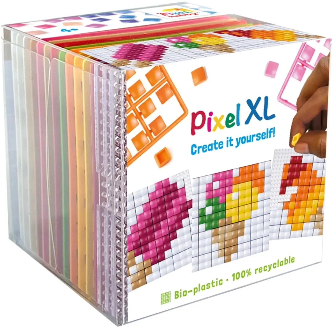 Pixelhobby Pixel XL Kubusset IJsjes - 3 Patroon + 3 Basisplaten
