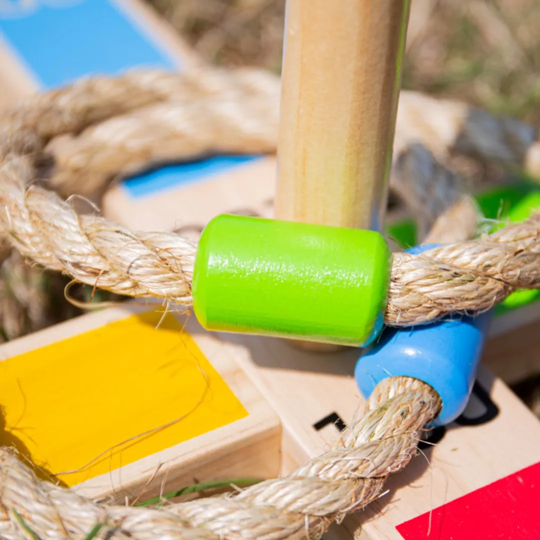 BIGJIGS Houten Hoefijzerspel - Multi