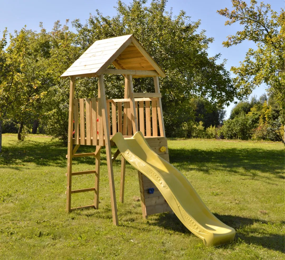 Wendi Toys WTJ1 Houten Speeltoren Falcon - Naturel