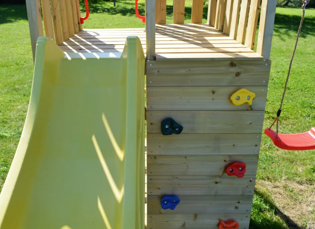 Wendi Toys WTJ1 Houten Speeltoren Falcon - Naturel